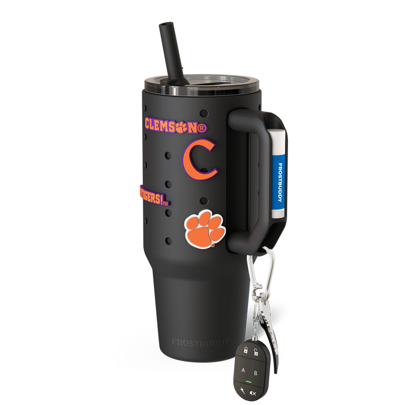 Thicc Buddy 40oz | Clemson Tigers | Skin + Budz Bundle